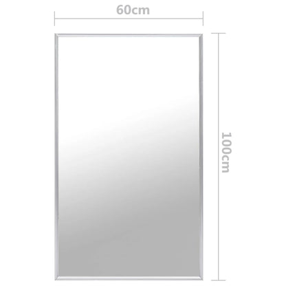 Berkfield Mirror Silver 100x60 cm