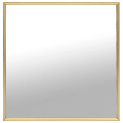 Berkfield Mirror Gold 50x50 cm