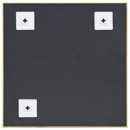 Berkfield Mirror Gold 50x50 cm