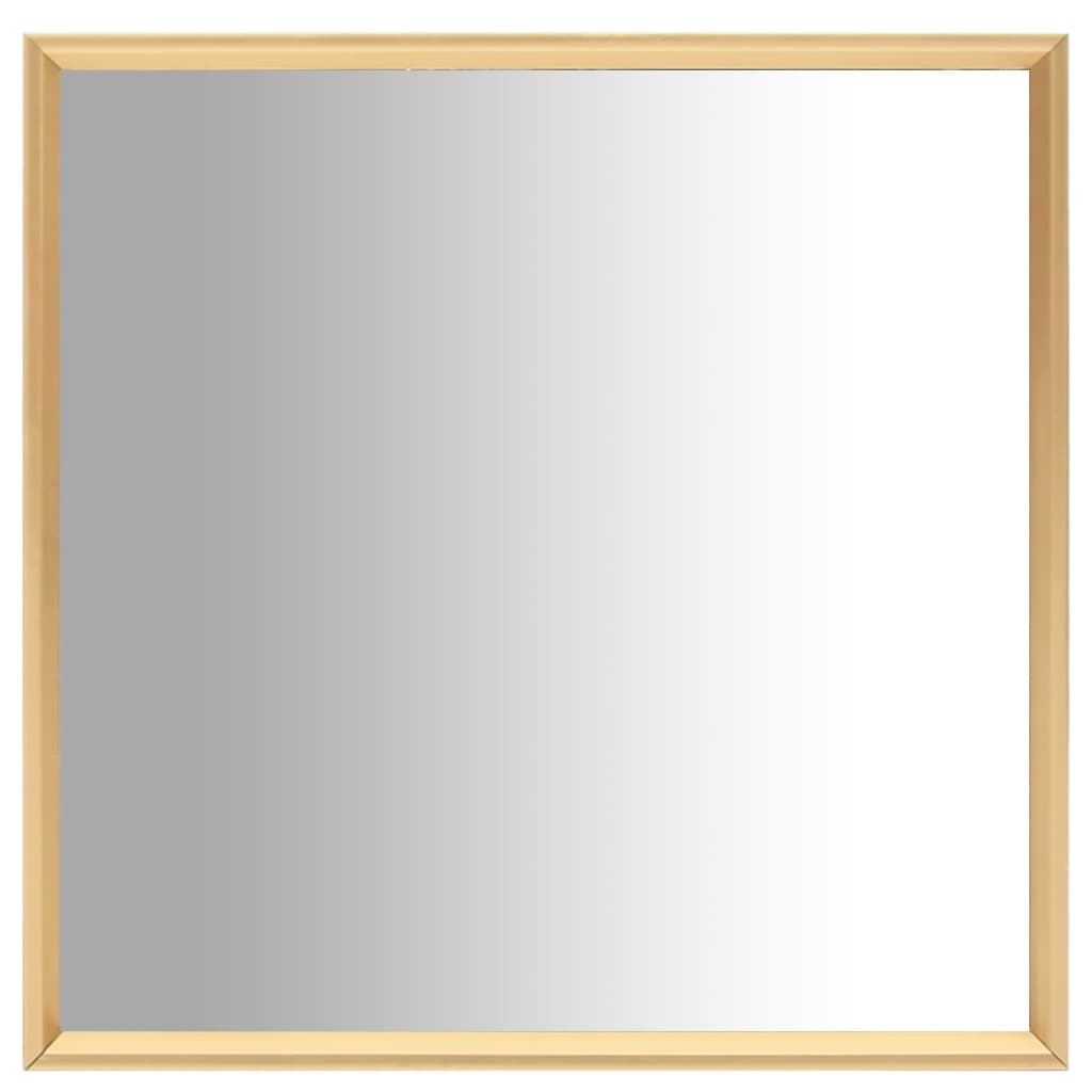 Berkfield Mirror Gold 70x70 cm