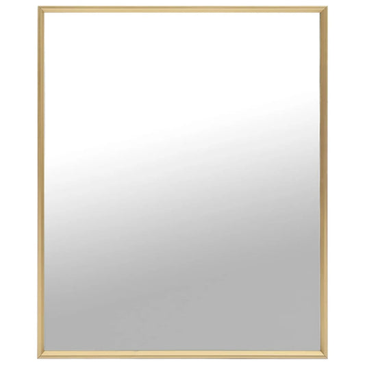 Berkfield Mirror Gold 70x50 cm