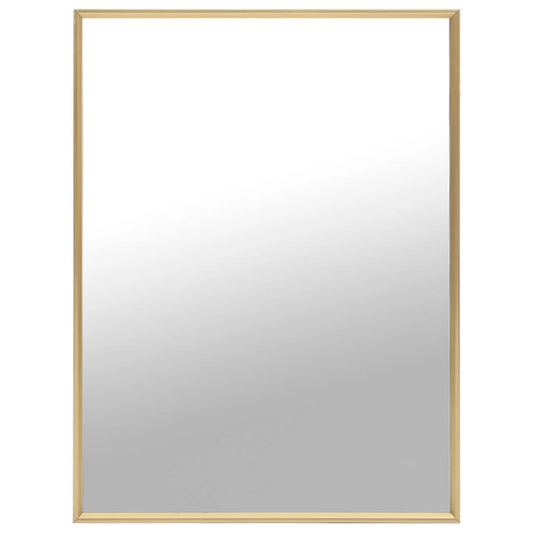 Berkfield Mirror Gold 80x60 cm