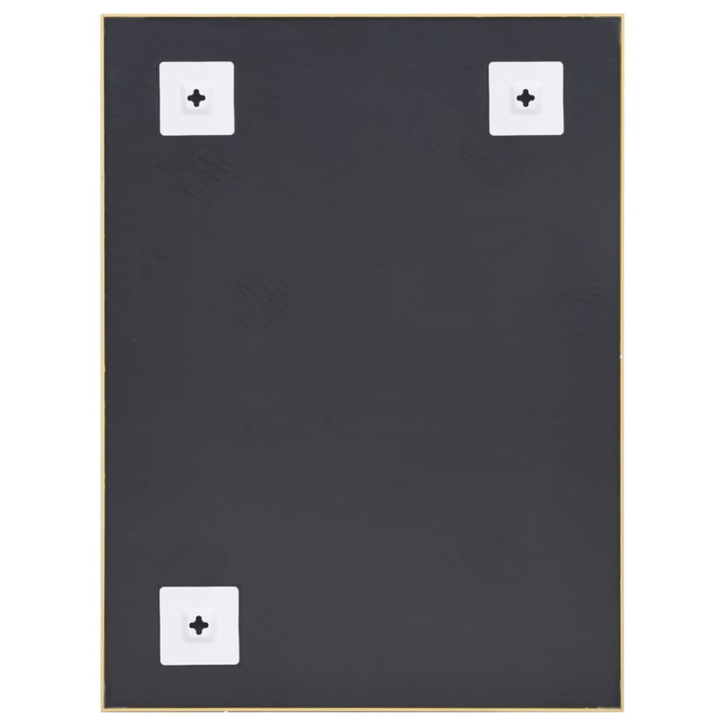 Berkfield Mirror Gold 80x60 cm
