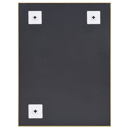 Berkfield Mirror Gold 80x60 cm