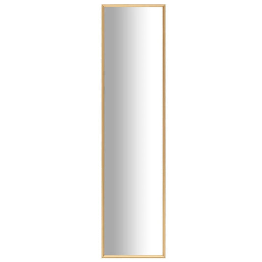 Berkfield Mirror Gold 120x30 cm
