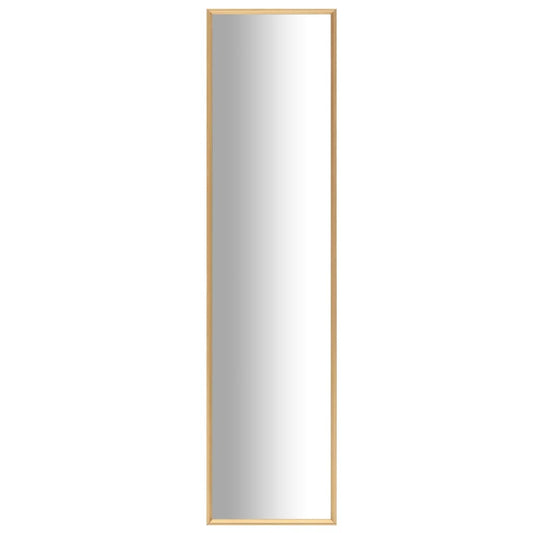 Berkfield Mirror Gold 140x40 cm