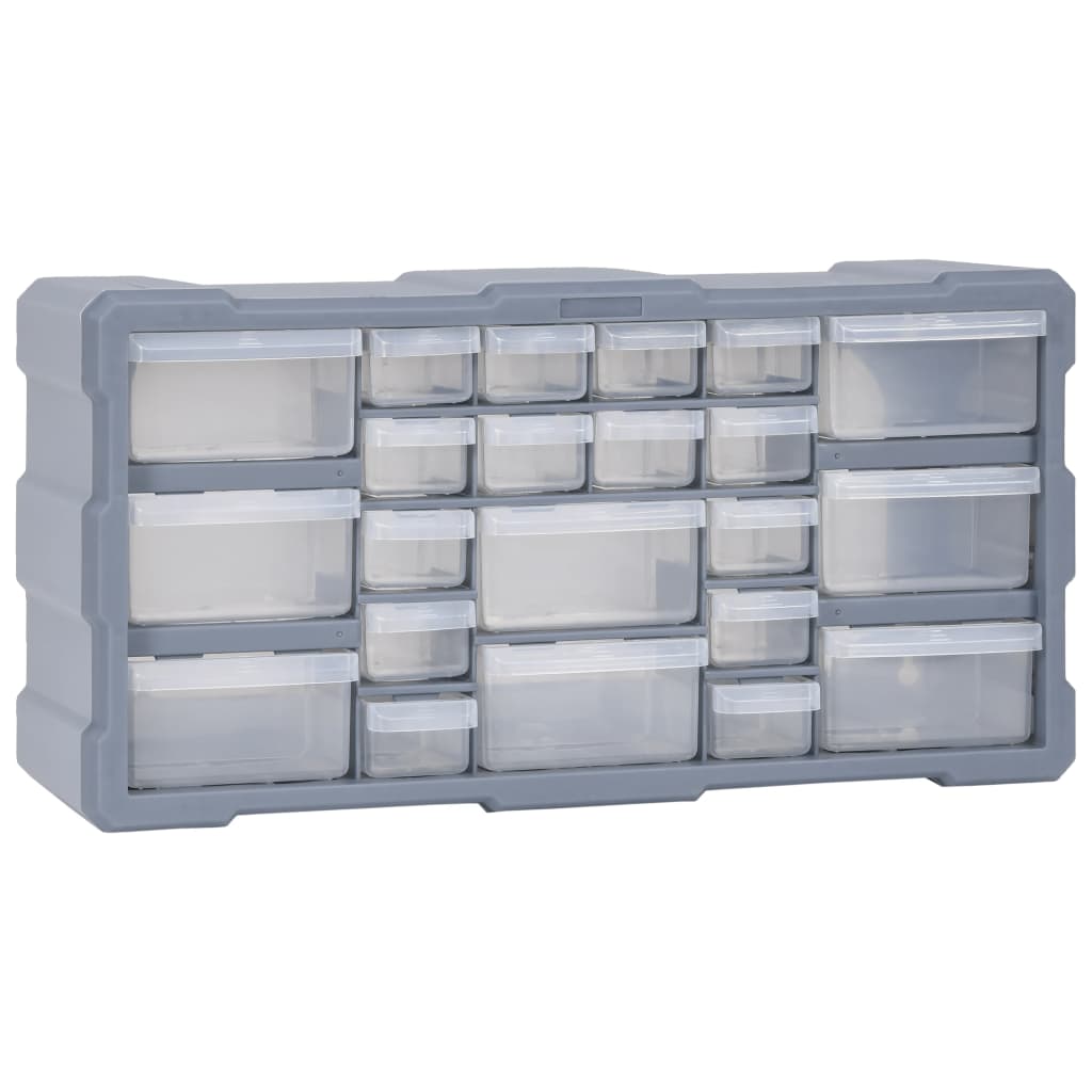 Berkfield Multi-drawer Organiser with 22 Drawers 49x16x25.5 cm