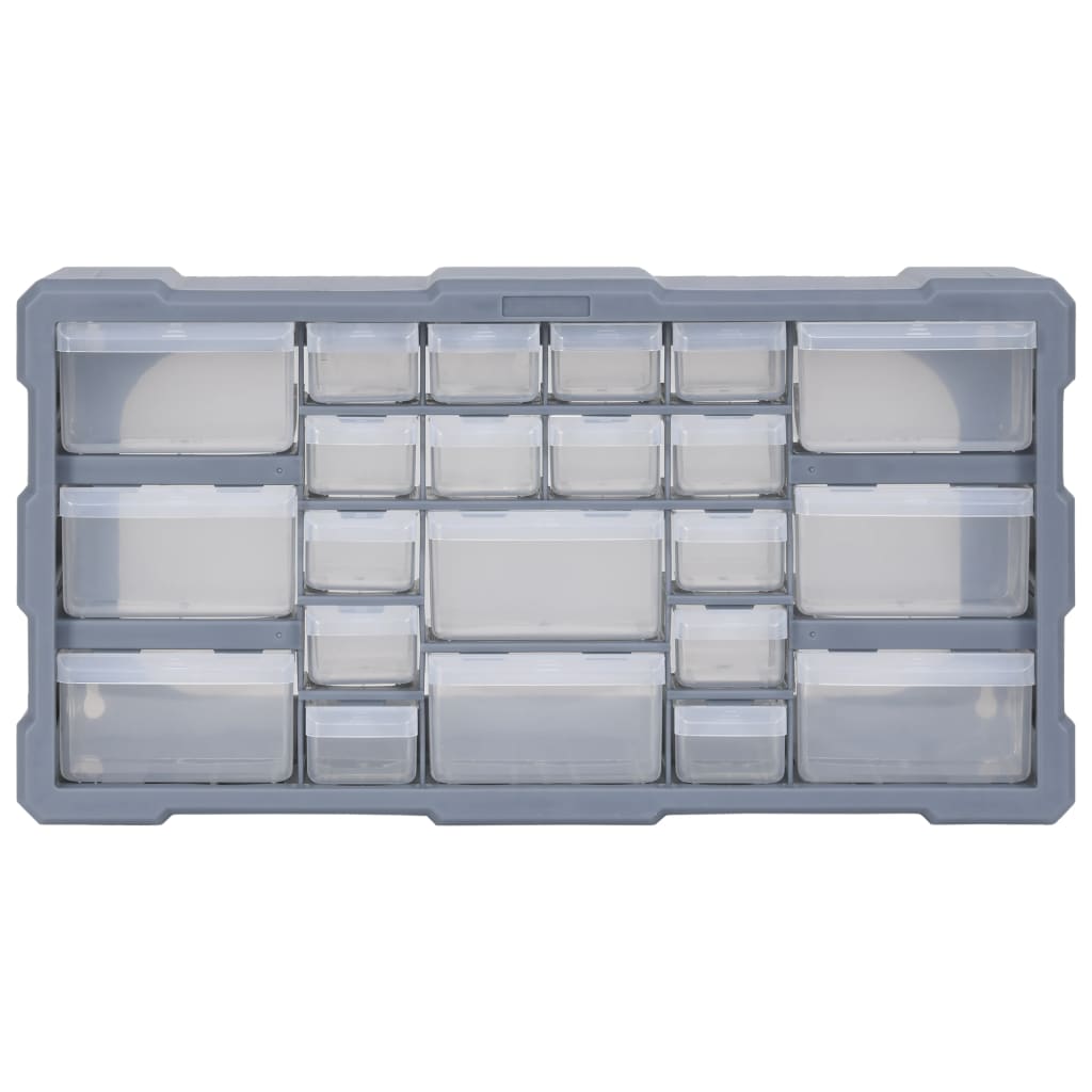 Berkfield Multi-drawer Organiser with 22 Drawers 49x16x25.5 cm
