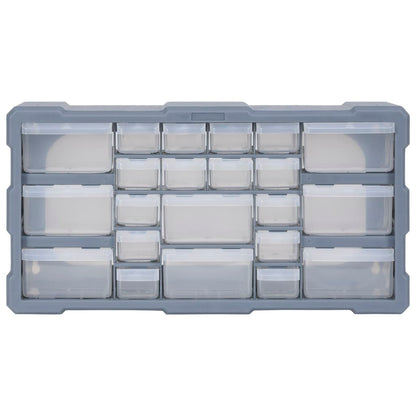Berkfield Multi-drawer Organiser with 22 Drawers 49x16x25.5 cm