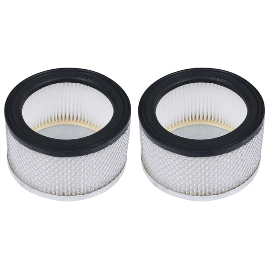 Berkfield HEPA Filters 2 pcs for Ash Vacuum Cleaner Washable