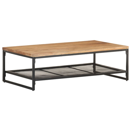 Berkfield Coffee Table 110x60x35 cm Solid Acacia Wood