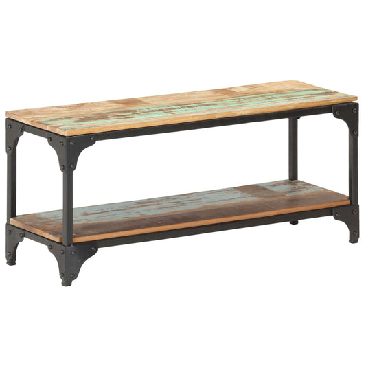 Berkfield Coffee Table 90x30x40 cm Solid Reclaimed Wood