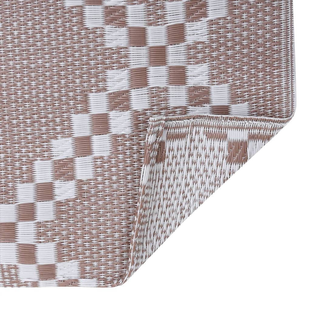 Berkfield Outdoor Carpet Brown 190x290 cm PP