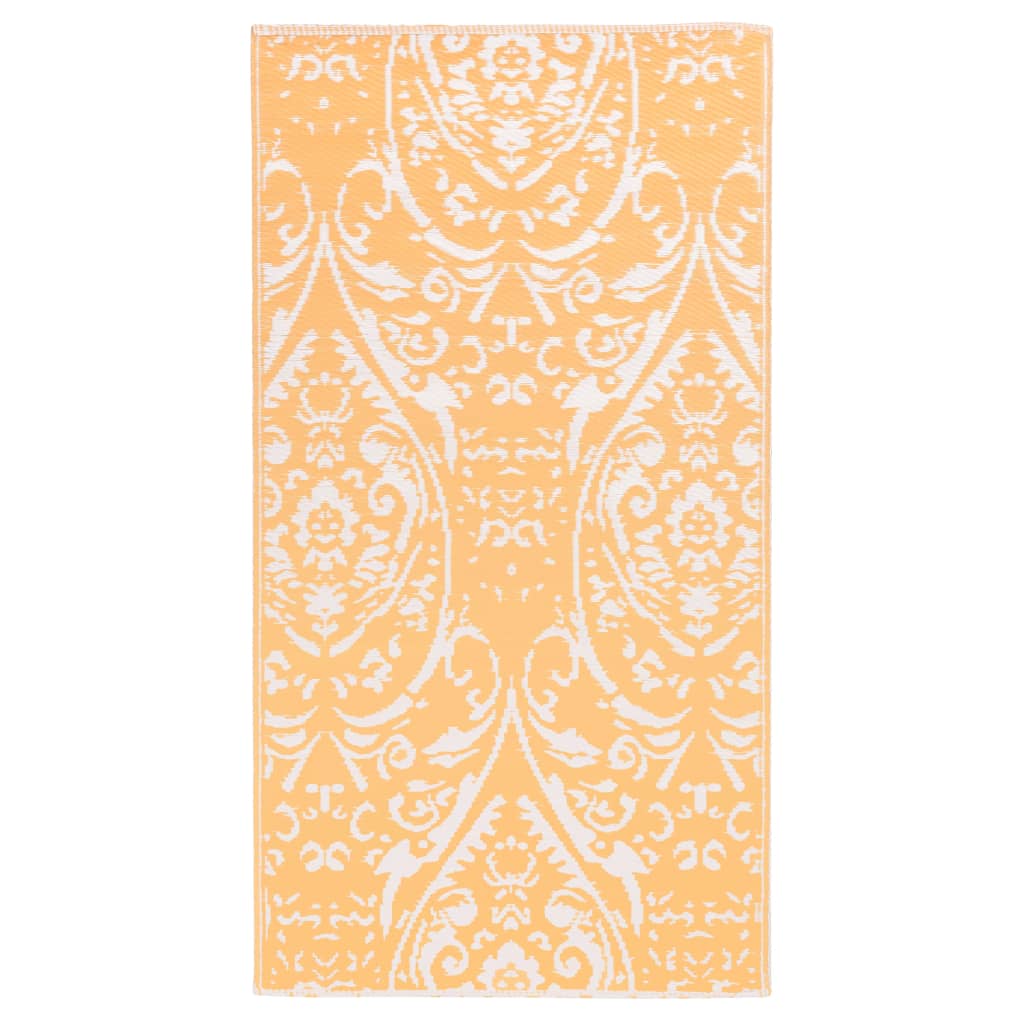 Berkfield Outdoor Carpet Orange and White 120x180 cm PP