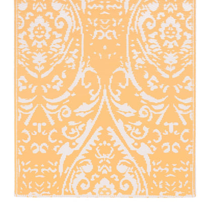 Berkfield Outdoor Carpet Orange and White 120x180 cm PP