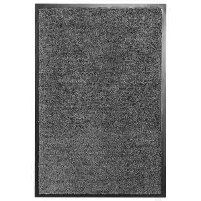 Berkfield Doormat Washable Anthracite 40x60 cm