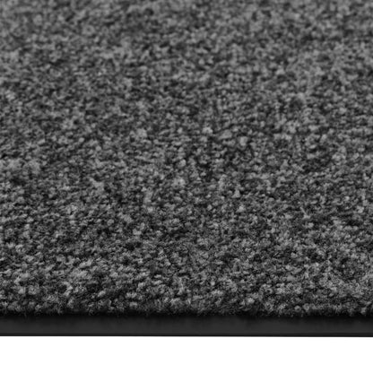 Berkfield Doormat Washable Anthracite 40x60 cm