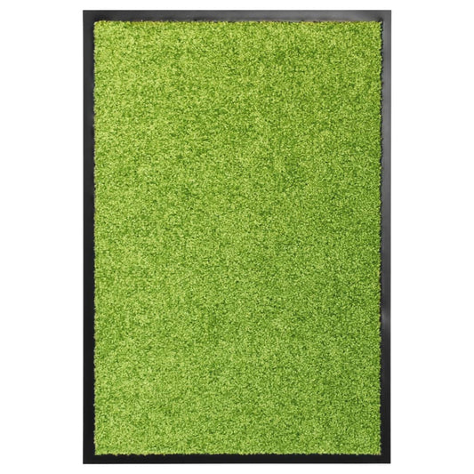 Berkfield Doormat Washable Green 40x60 cm