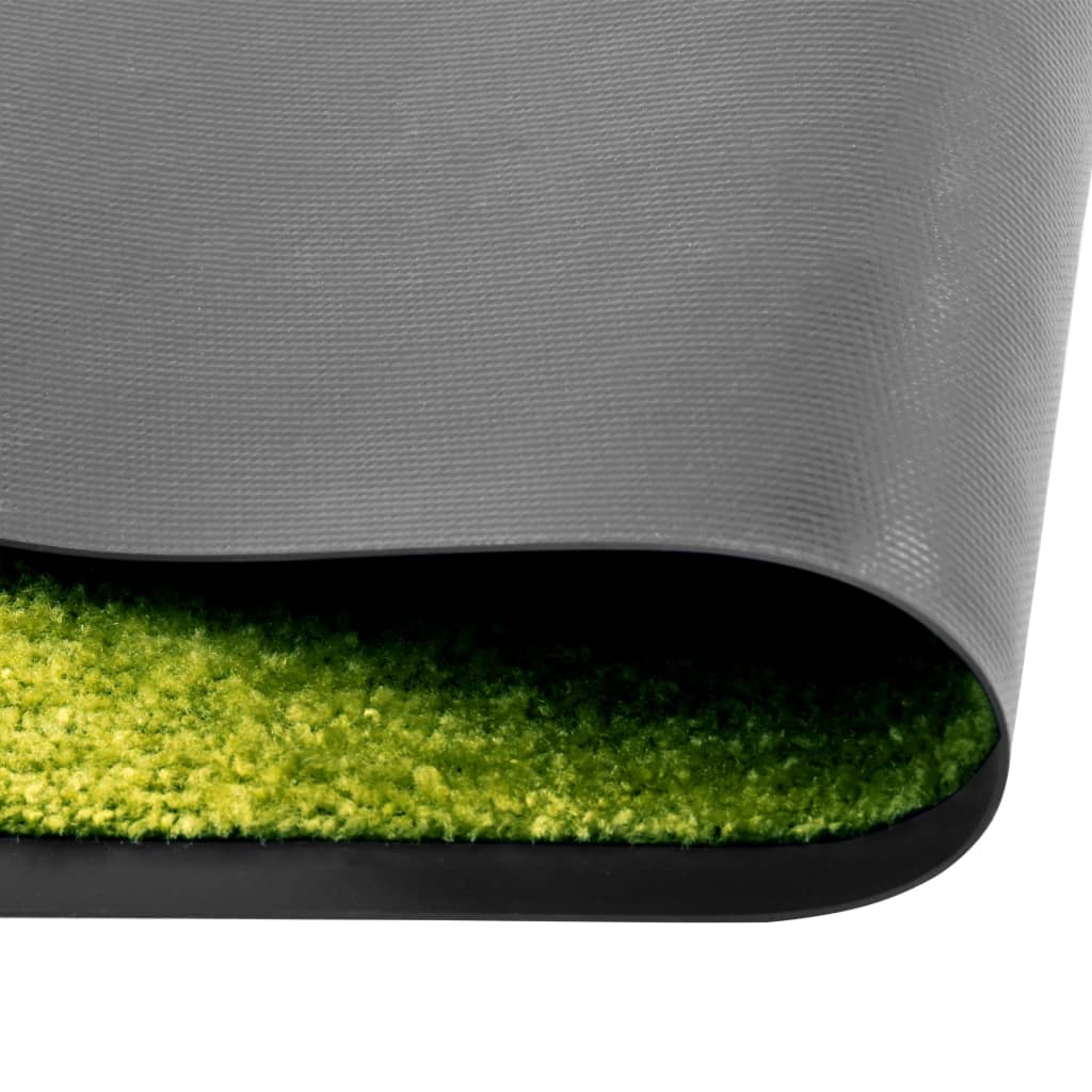 Berkfield Doormat Washable Green 60x180 cm