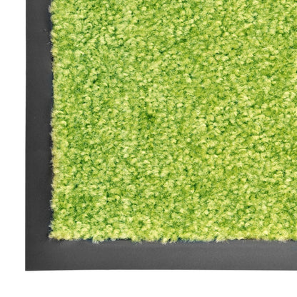 Berkfield Doormat Washable Green 60x180 cm