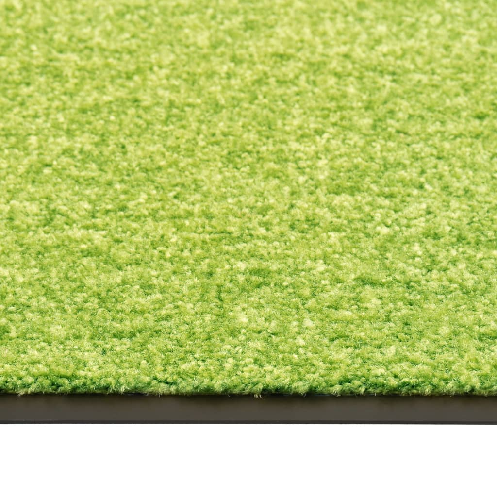Berkfield Doormat Washable Green 60x180 cm