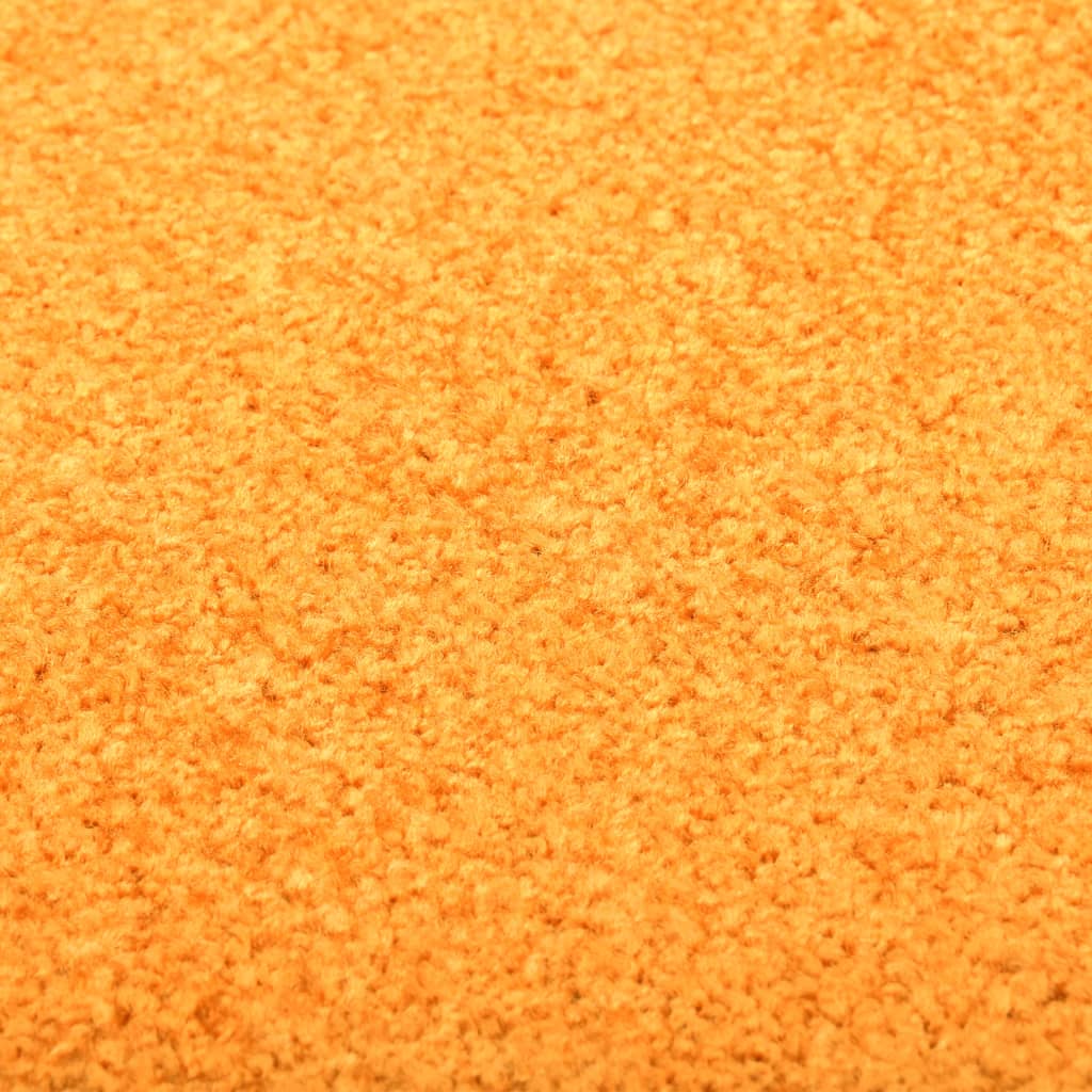 Berkfield Doormat Washable Orange 90x150 cm