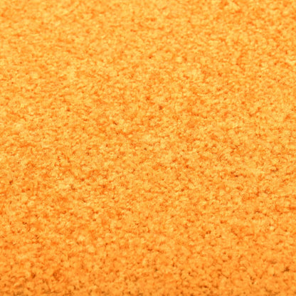 Berkfield Doormat Washable Orange 90x150 cm