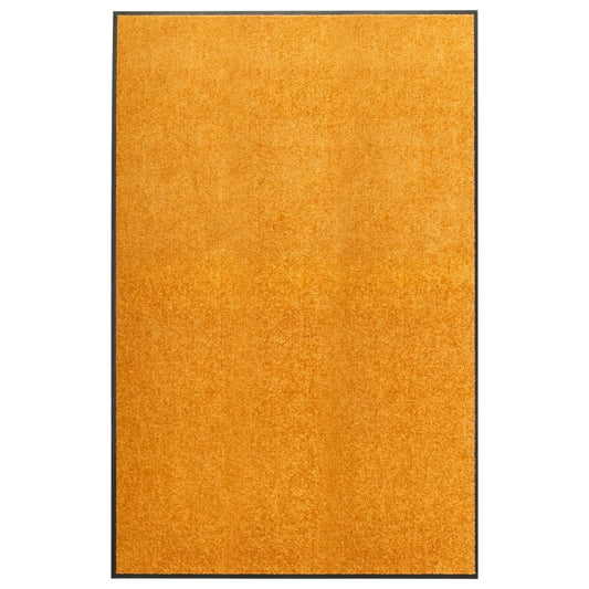 Berkfield Doormat Washable Orange 120x180 cm