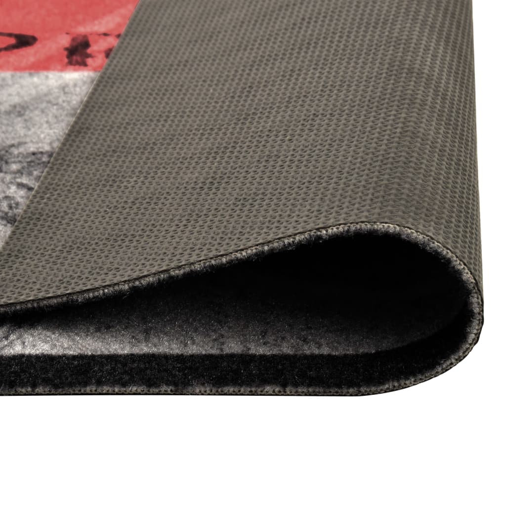 Berkfield Kitchen Floor Mat Washable Tomato 45x150 cm