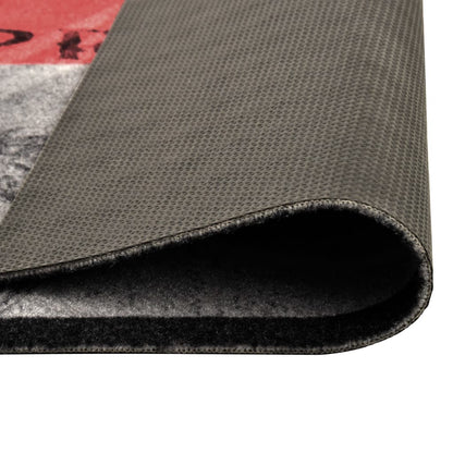 Berkfield Kitchen Floor Mat Washable Tomato 45x150 cm