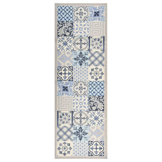 Berkfield Kitchen Floor Mat Washable Mosaic 45x150 cm