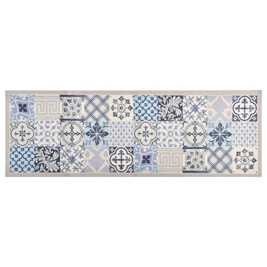 Berkfield Kitchen Floor Mat Washable Mosaic 45x150 cm