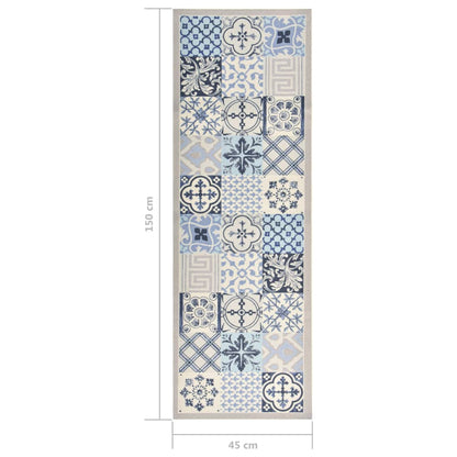 Berkfield Kitchen Floor Mat Washable Mosaic 45x150 cm
