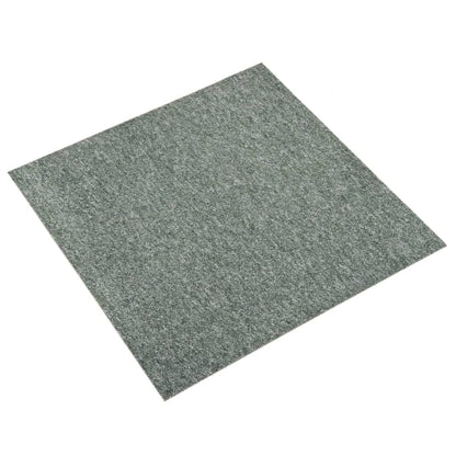 Berkfield Carpet Floor Tiles 20 pcs 5 m�__ 50x50 cm Green