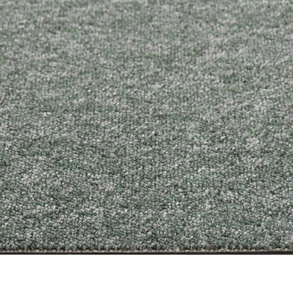 Berkfield Carpet Floor Tiles 20 pcs 5 m�__ 50x50 cm Green