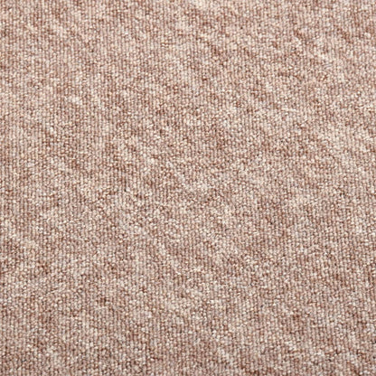 Berkfield Carpet Floor Tiles 20 pcs 5 m�__ 50x50 cm Beige