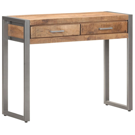 Berkfield Console Table 95x35x75 cm Solid Mango Wood