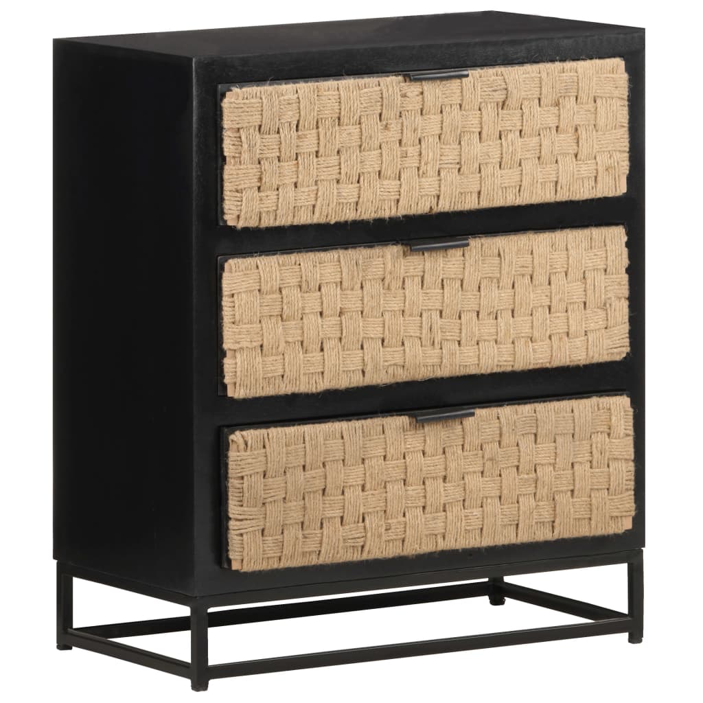 Berkfield Sideboard 60x35x70 cm Solid Mango Wood