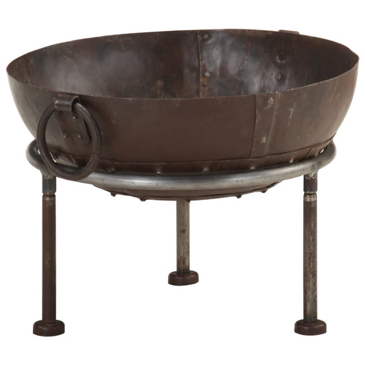 Berkfield Rustic Fire Pit �_�”�_ 40 cm Iron