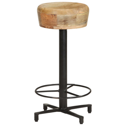 Berkfield Bar Stools 2 pcs 66 cm Solid Mango Wood