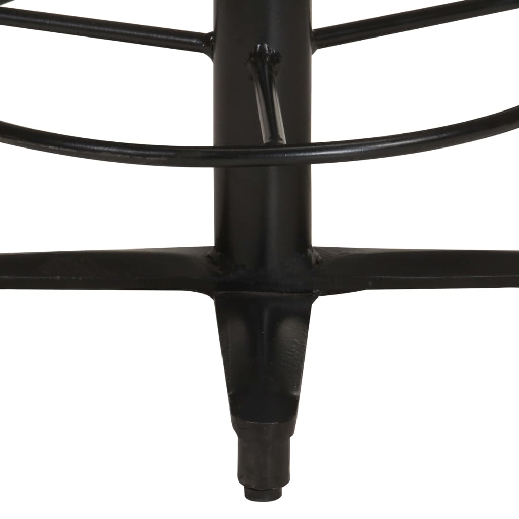 Berkfield Bar Stools 2 pcs 66 cm Solid Mango Wood