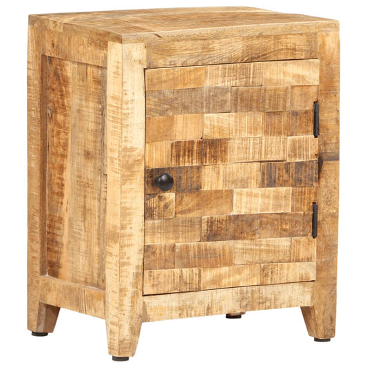 Berkfield Bedside Cabinet 40x30x50 cm Solid Mango Wood