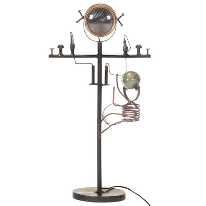 Berkfield Stand Lamp with Repairman Design Iron