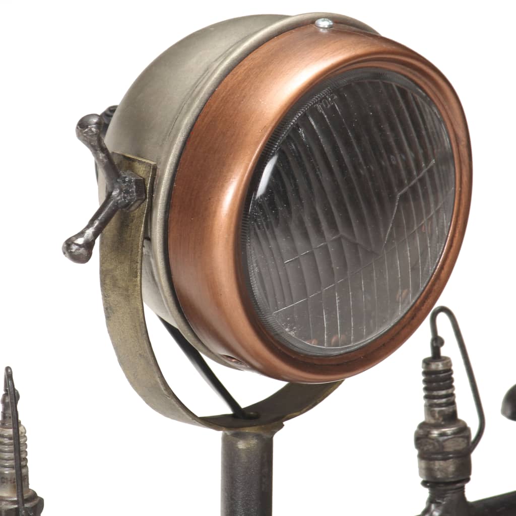 Berkfield Stand Lamp with Repairman Design Iron