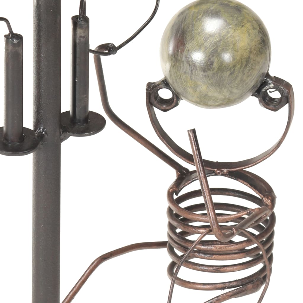 Berkfield Stand Lamp with Repairman Design Iron