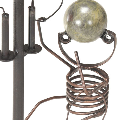 Berkfield Stand Lamp with Repairman Design Iron