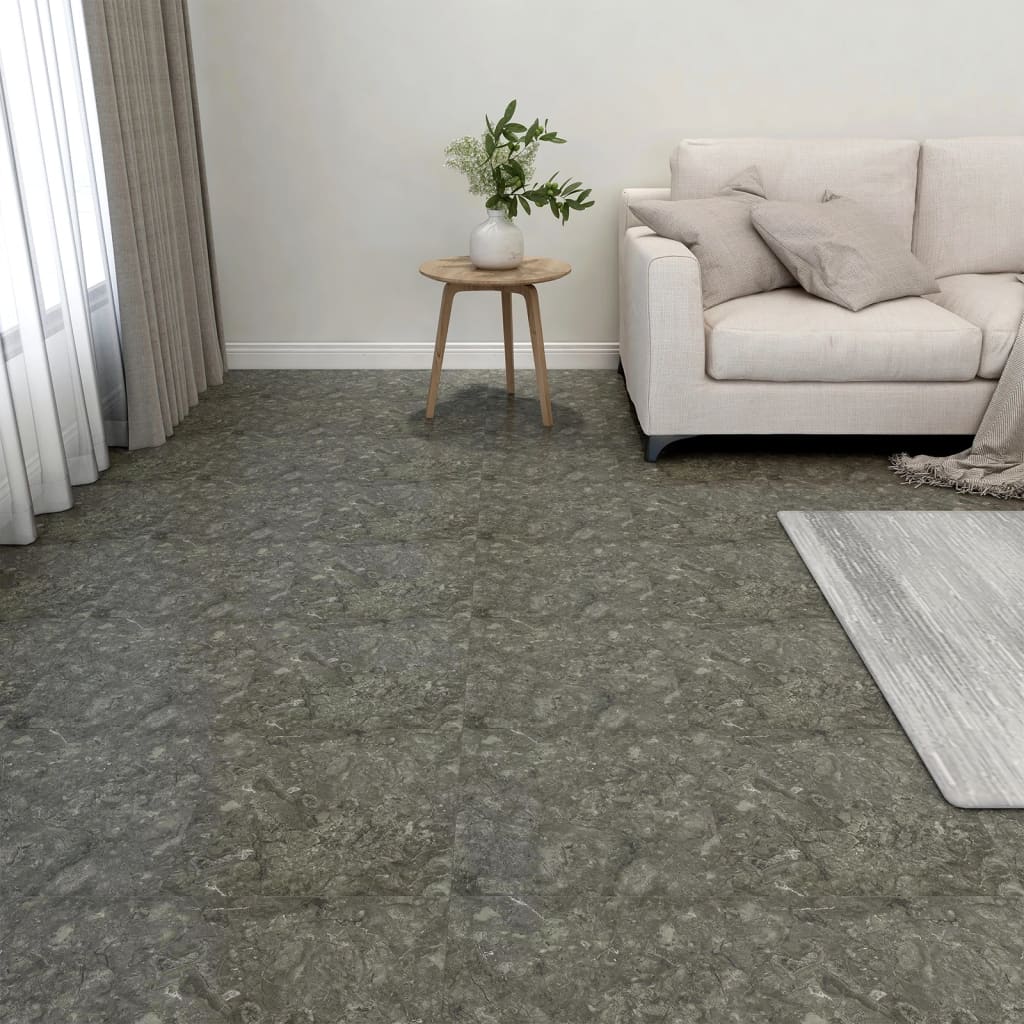 Berkfield Self-adhesive Flooring Planks 55 pcs PVC 5.11 m�__ Grey