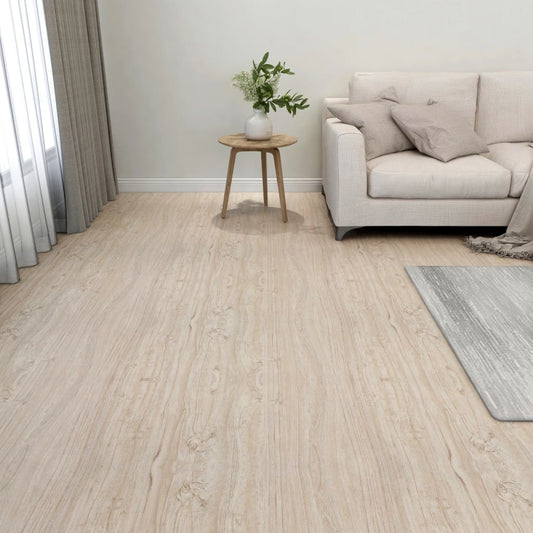 Berkfield Self-adhesive Flooring Planks 55 pcs PVC 5.11 m�__ Light Brown