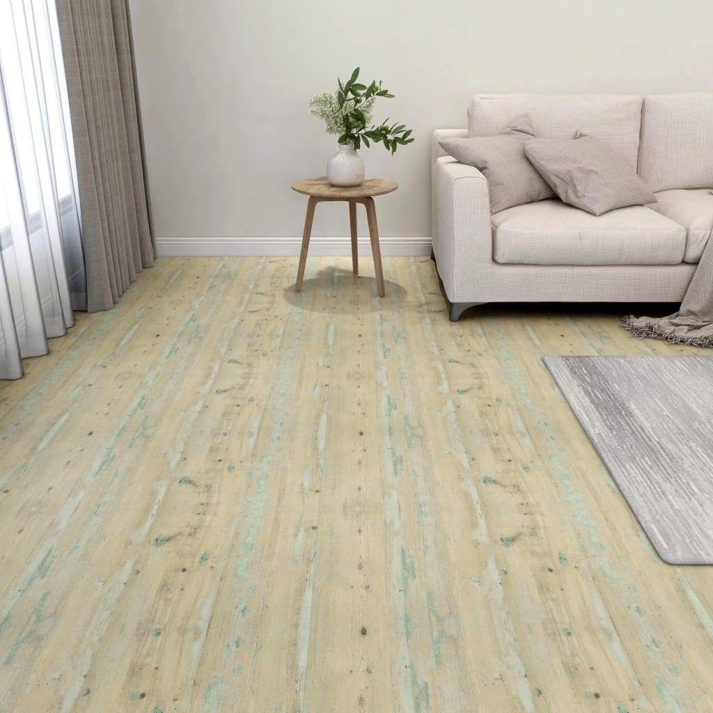 Berkfield Self-adhesive Flooring Planks 55 pcs PVC 5.11 m�__ Light Brown