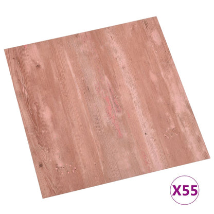 Berkfield Self-adhesive Flooring Planks 55 pcs PVC 5.11 m�__ Red